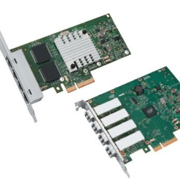 Intel I340-F4 四端口光纤服务器网卡 1000单多模